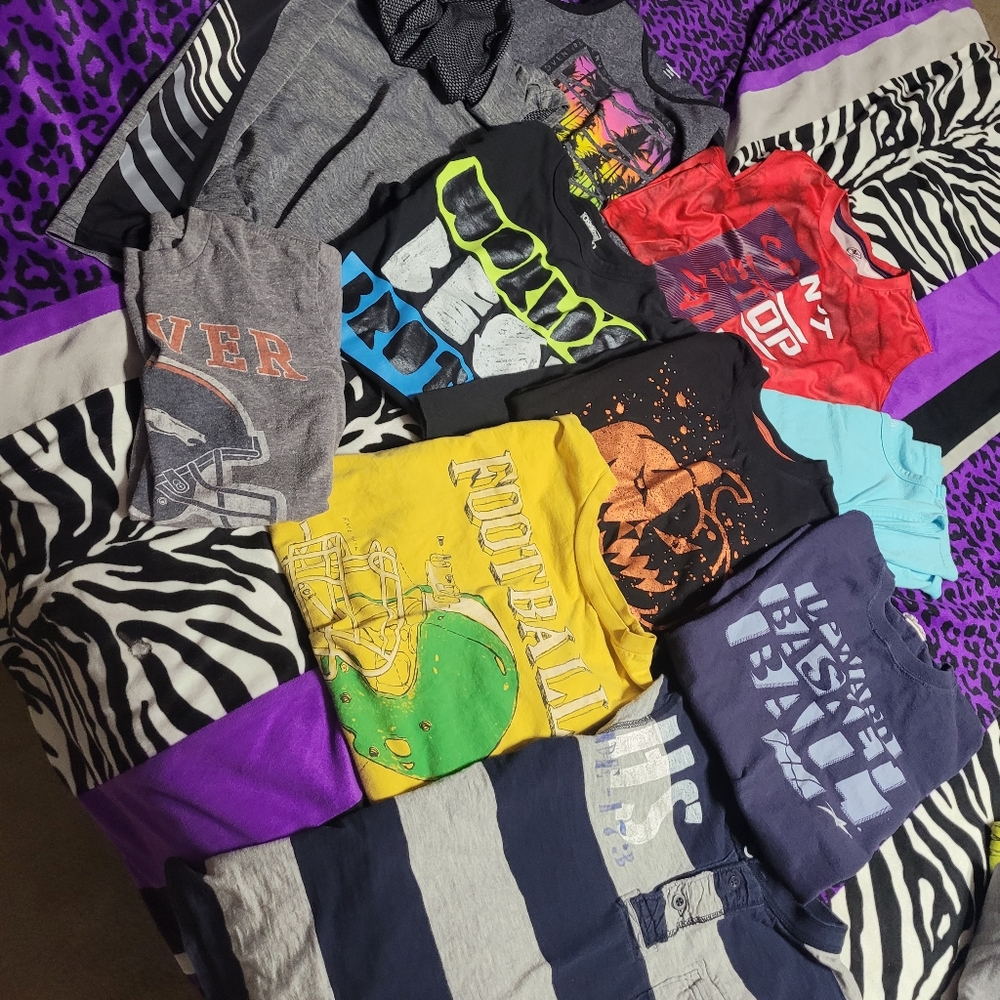 Boys shirts size 10-12